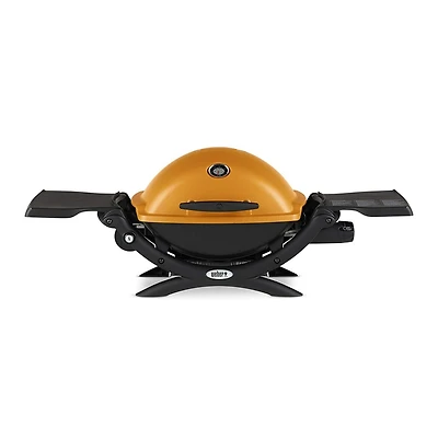 Weber Q1200 Liquid Propane Grill Orange