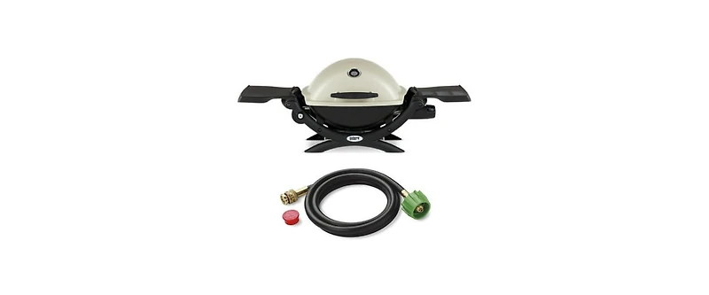 Weber Q1200 Liquid Propane Grill Titanium Starter