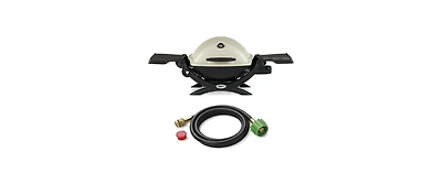 Weber Q1200 Liquid Propane Grill Titanium Starter