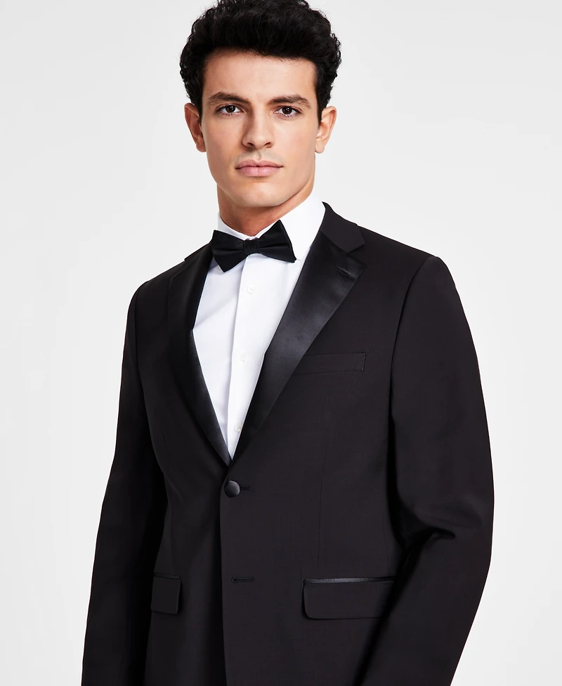 Calvin Klein Men's Skinny-Fit Wool Tuxedo Jacket - Close Out!