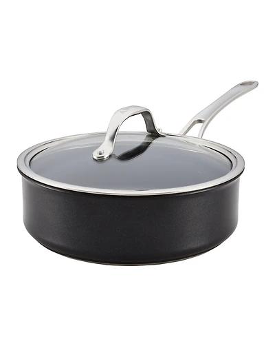 Anolon X Hybrid Nonstick Saute Pan with Lid, 3.5-Quart