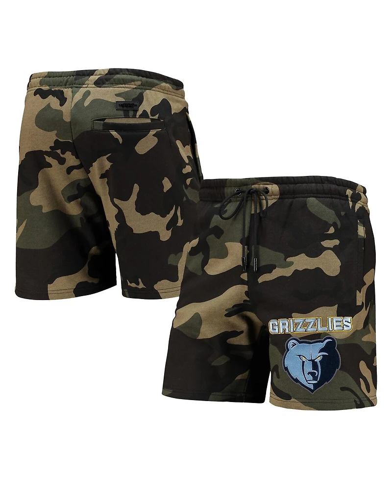 Men's Pro Standard Camo Memphis Grizzlies Team Shorts