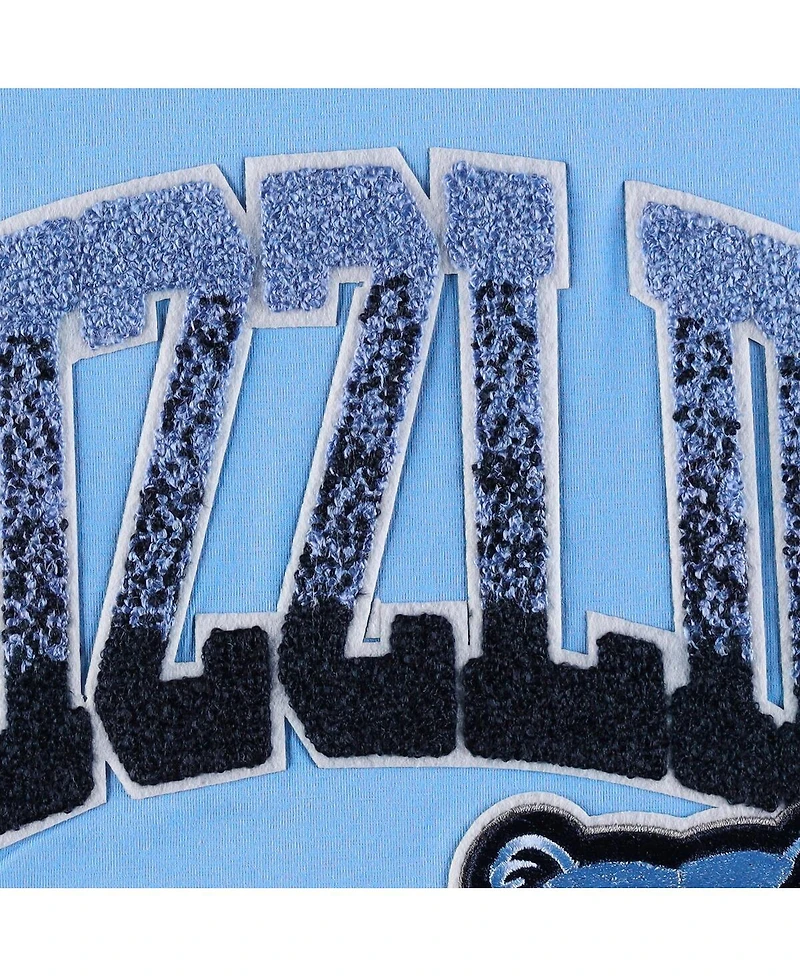 Men's Pro Standard Light Blue Memphis Grizzlies Hometown Chenille T-shirt