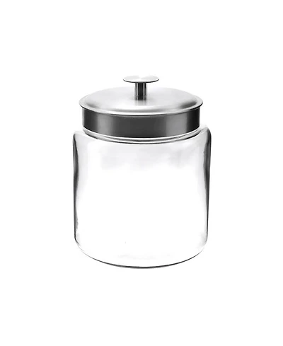 Anchor Hocking Glass 96-Oz. Metal-Lid Montana Jar