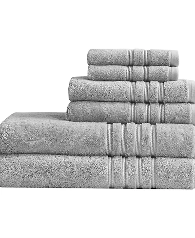 Madison Park Nurture Microbial Resistant 6-Pc. Bath Towel Set, 30" x 54"