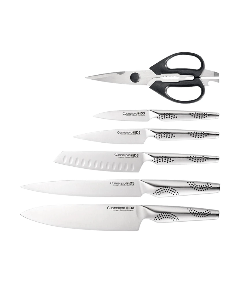 Cuisine::pro Id3 Tora Knife Block Set, 7 Piece