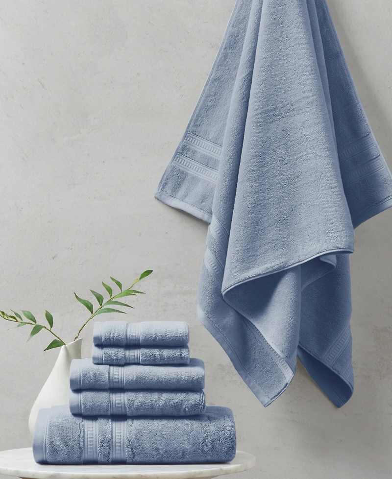 Closeout! Beautyrest Plume Feather Touch Cotton 6-Pc. Bath Towel Set