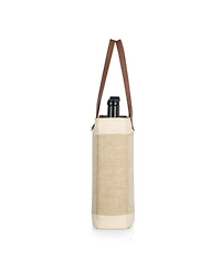 Legacy Pinot Jute 3 Bottle Insulated Wine Bag
