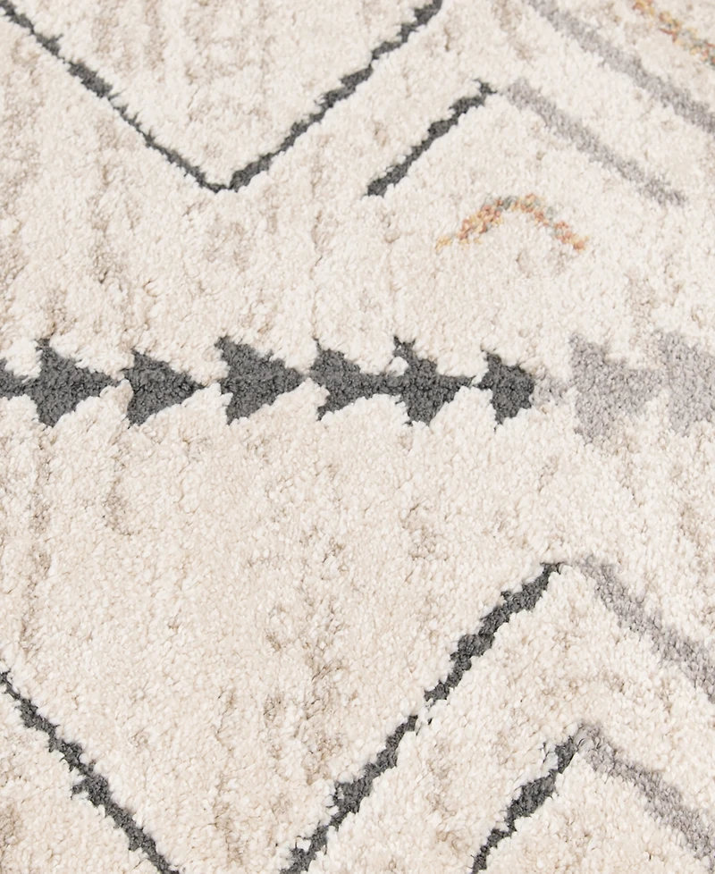 Mink Home Leisure Rune 5'3" x 7'7" Area Rug