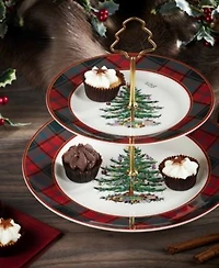 Spode Christmas Tree Tartan Dinnerware Collection