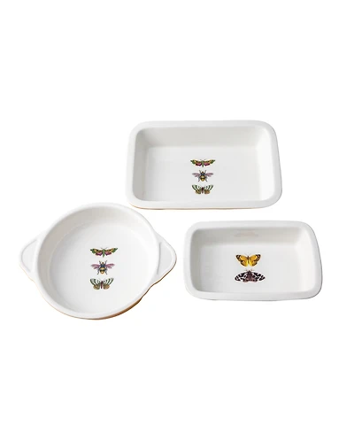 Botanic Garden Harmony Baking Dishes, Set of 3