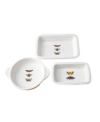 Botanic Garden Harmony Baking Dishes, Set of 3