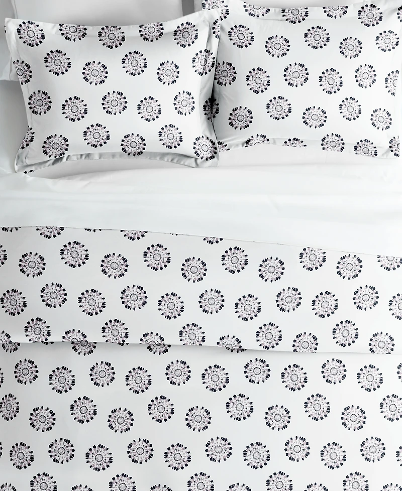 Kaycie Gray Tie Dye 3-Pc. Duvet Cover Set