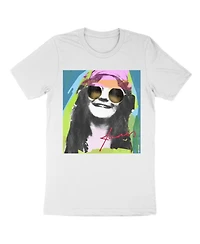 Monster Digital Tsc Men's Janis Psychedelic Graphic T-shirt