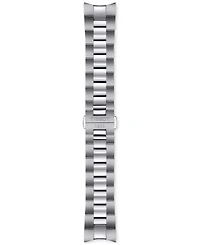 Tissot Men's Gentleman Powermatic 80 Open Heart Grey Stainless Steel Bracelet Watch 40mm