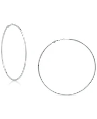 Giani Bernini Polished Wire Extra-Large Hoop Earrings, 80mm, Created for Macy's