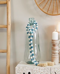 Rosemary Lane Handmade Beaded Geometric Garland with Tassel