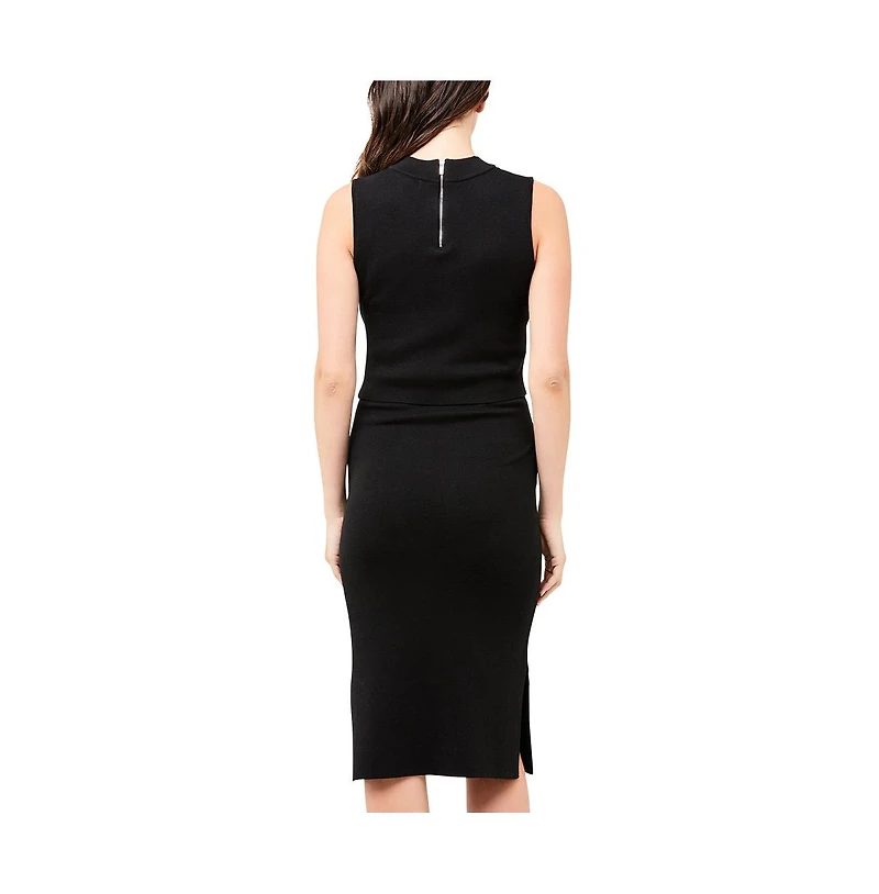 Ripe Maternity Layered Knit Nursing Dress