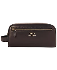 Polo Ralph Lauren Men's Leather Travel Case, Created for Macy's