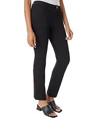 Jones New York Petite Straight Leg Lexington Compression Pants