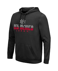 Men's Colosseum Black New Mexico Lobos Lantern Pullover Hoodie
