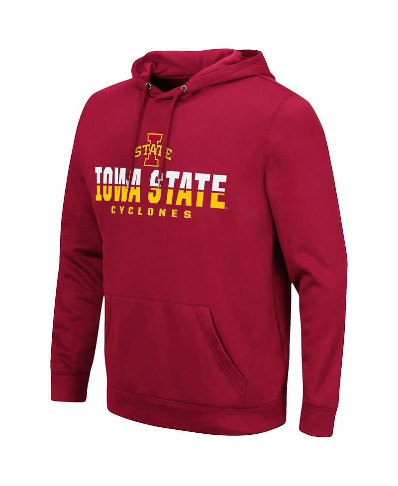 Colosseum Men's Iowa State Cyclones Lantern Pullover Hoodie
