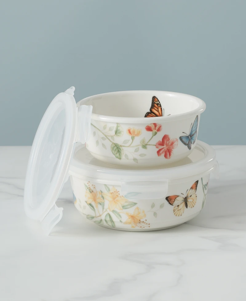 Lenox Butterfly Meadow Kitchen Round Store & Serve