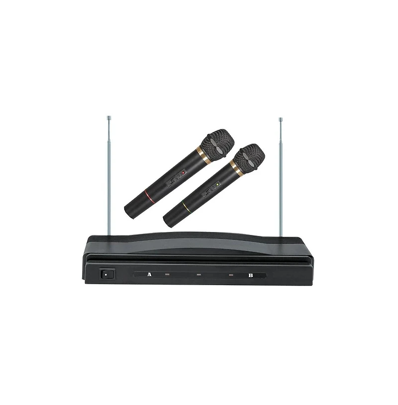 Supersonic Professional Dual Wireless Microphone System