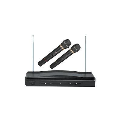 Supersonic Professional Dual Wireless Microphone System