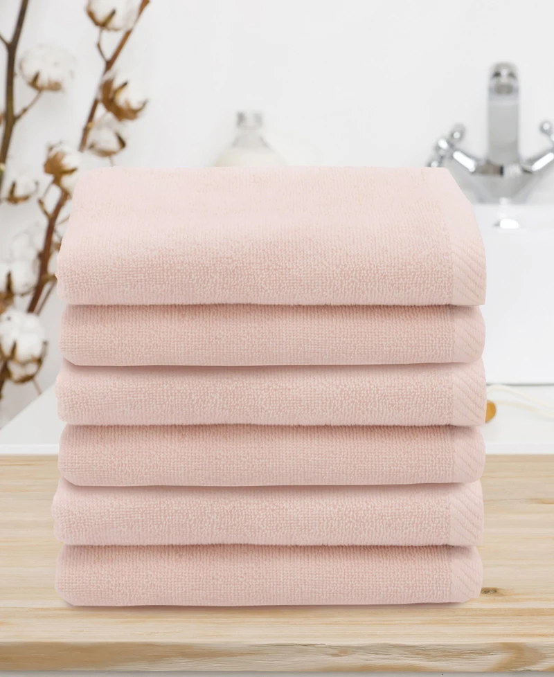 Linum Home Ediree Turkish Cotton Piece Fingertip Towels Set