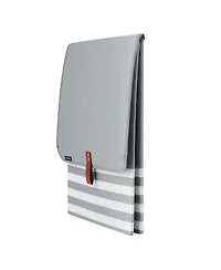 Nautica Folded Hamper with Lid Stripe