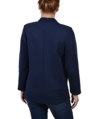 Ny Collection Petite 3/4 Sleeve Ponte Jacket