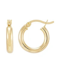 Giani Bernini Polished Tube Hoop Earrings, 15mm