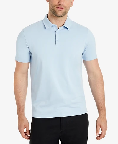 Kenneth Cole Men's Performance Button Polo
