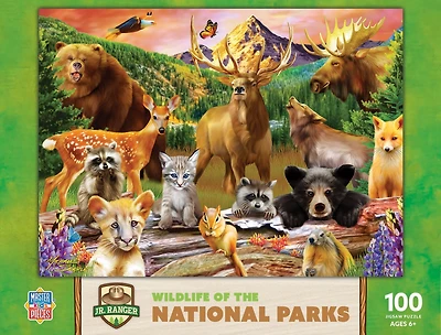 Masterpieces Wildlife of the National Parks - 100 Piece Jigsaw Puzzle