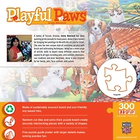 MasterPieces Playful Paws - A Lazy Afternoon 300 Piece Ez Grip Puzzle