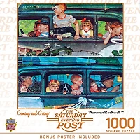 MasterPieces Saturday Evening Post - Coming and Going 1000 Piece Puzzle