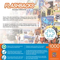 Masterpieces Flashbacks - Movie Posters 1000 Piece Jigsaw Puzzle