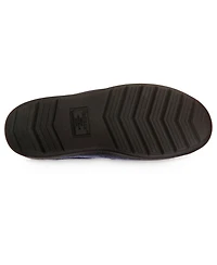 Isotoner Men's Advanced Memory Foam Microsuede Vincent Hoodback Comfort Slippers