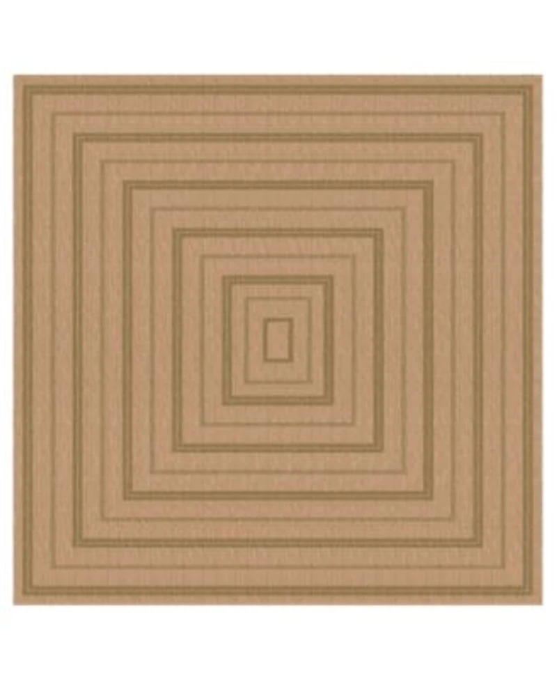 Liora Manne Sahara Multi Border Area Rug