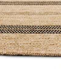 Liora Manne' Sahara Multi Border 5'3" x 7'3" Outdoor Area Rug