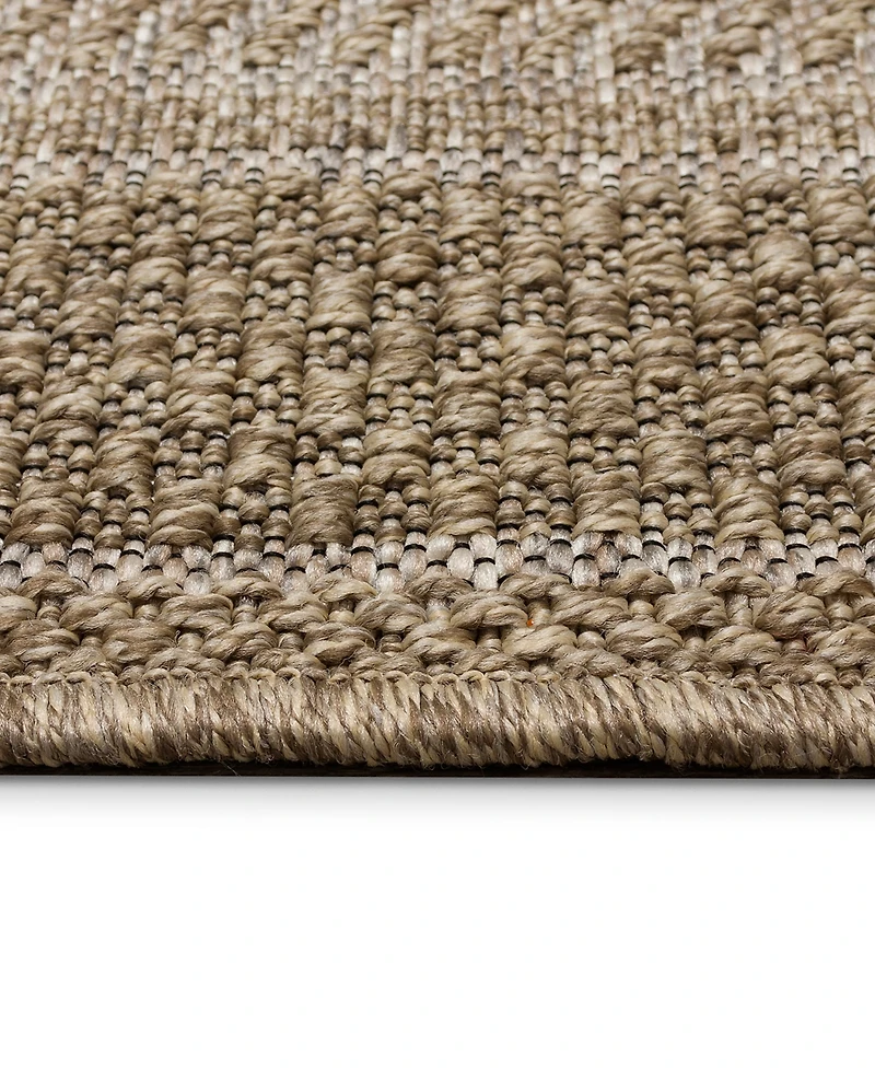 Liora Manne' Orly Border 5'3" x 7'3" Outdoor Area Rug