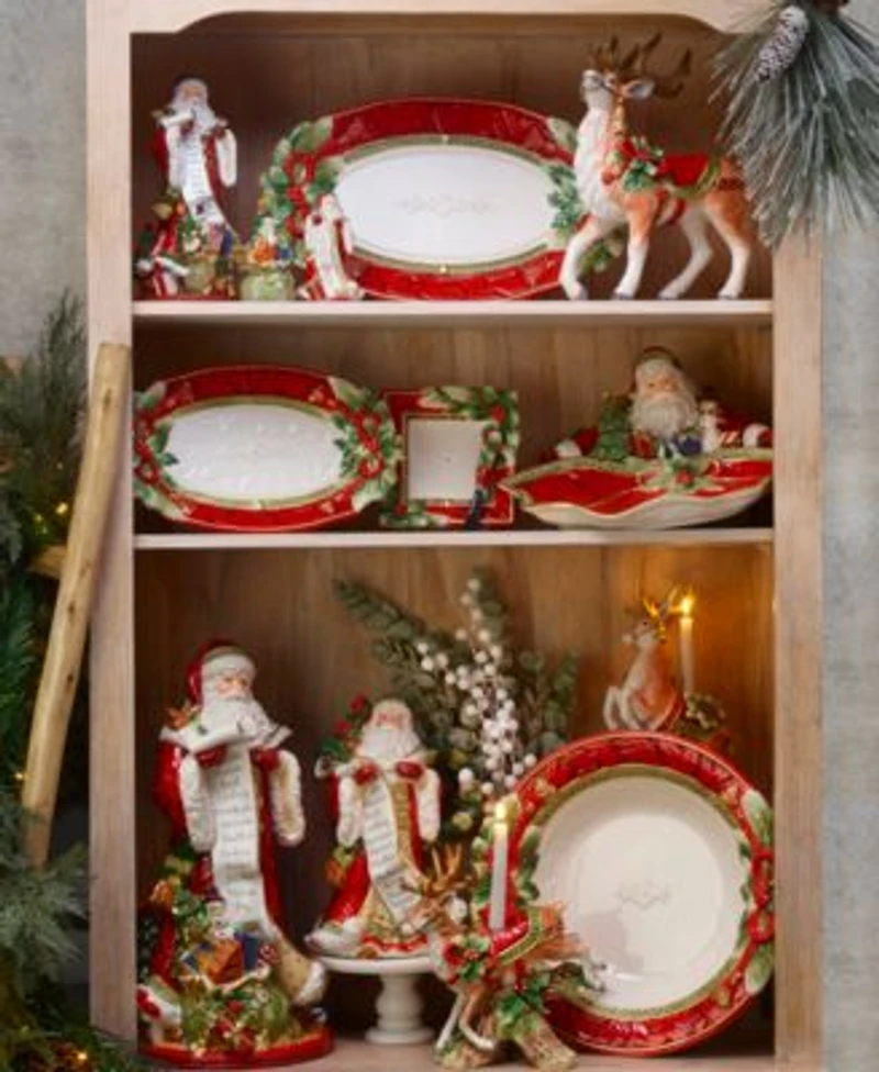 Fitz Floyd Holiday Home Red Collection