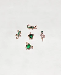 Girls Crew Women's Emerald Rainforest Stud Set