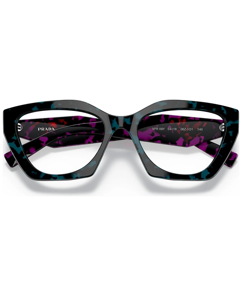 Prada Women's Irregular Eyeglasses, PR09YV54-o