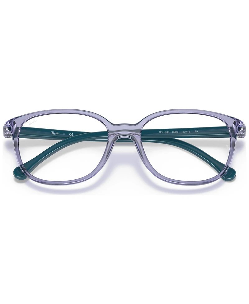 Ray-Ban Jr Kids Rectangle Eyeglasses, RY190047-o
