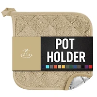 1-Pack Pot Holders for Kitchen Heat Resistant Cotton