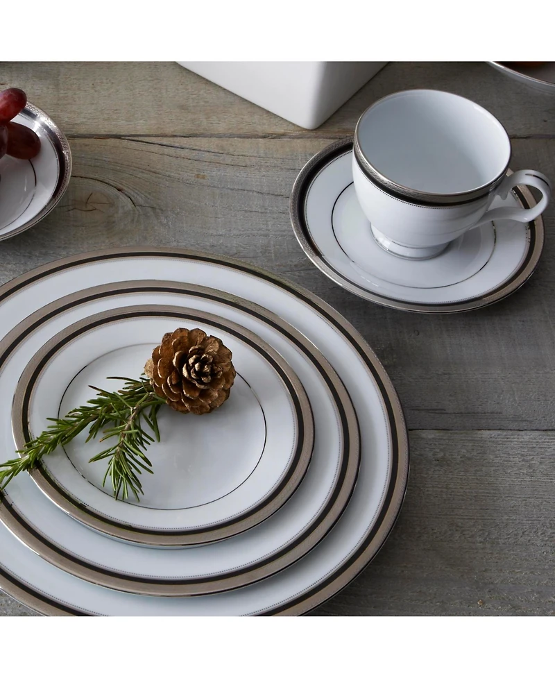 Noritake Austin Platinum Set of 4 Bread & Butter/Appetizer Plates