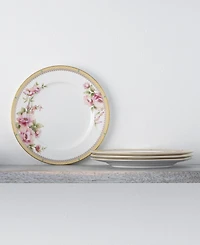 Noritake Hertford Set of 4 Salad Plates, Service For 4