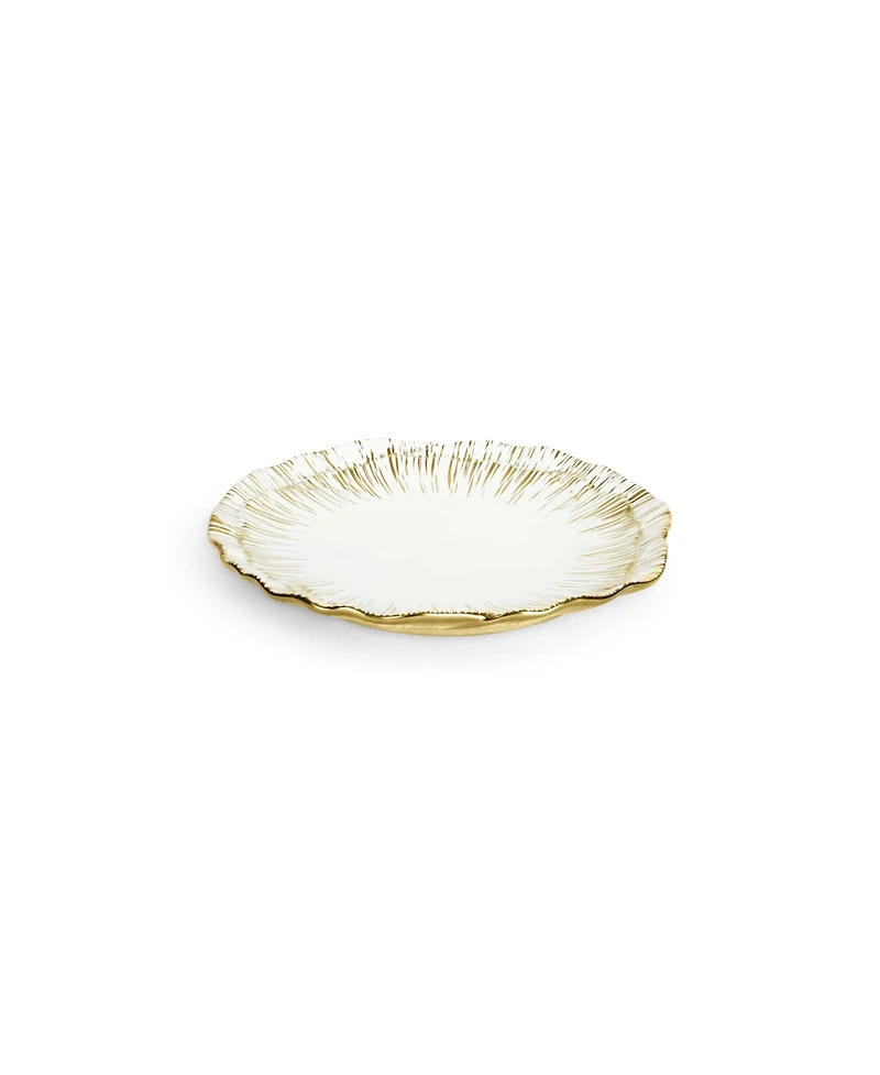 Michael Aram Anemone 4 Piece Tidbit Plate Set